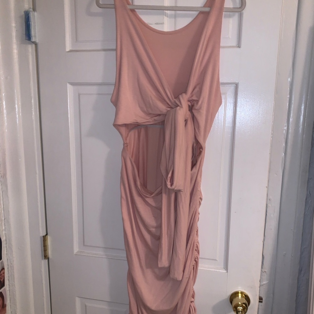 Blush Free People Paradise Convertible Dress